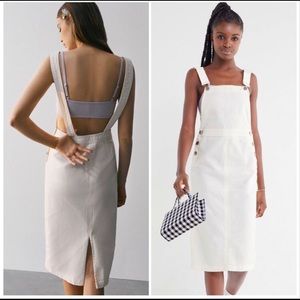 Urban outfitters denim overall dress